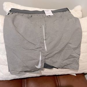 Nike Mens Dri-Fit Grey Running Short
